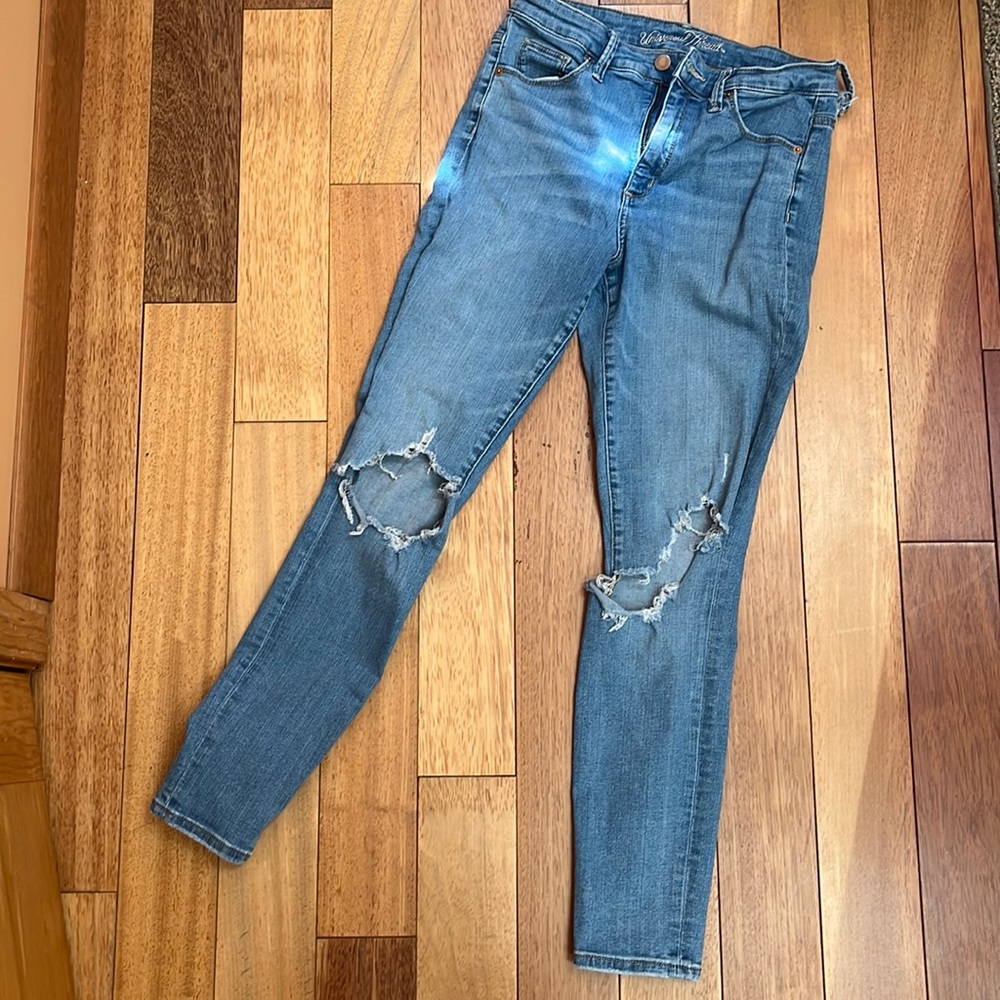 Universal Thread high rise skinny jeans, sz 8/29R